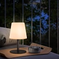 Miniatyrbillede 2 af 4: 1 stk. bordlampe uden varm hvid dæmpbar udendørs bordlampe Rec