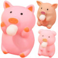 Miniatyrbild 1 av 5: 3 stycken Fidget-leksaker, Squishy Pig Toys, Tvättbar Pig Vent Squeeze