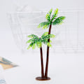 Pikkukuva 4 / 5: 5 kpl Muoviset kookospalmun miniatyyriruukut Bonsai-käsityöt