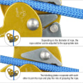 Miniatyrbillede 5 af 5: Klatre Descender Selvbromsende Stop Descender Sikringsudstyr Profe