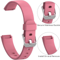Miniatyrbillede 2 af 5: Kompatibel med Fitbit Luxe-remme, kvinder mænd store små størrelser bløde