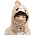Miniatyrbilde 4 av 4: 1 stk Khaki 4-12 års balaclava fleece for barn tykk varm i Wi
