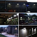 Miniatyrbillede 4 af 5: Solcelled LED hegnhavebelysning  Solcelledrevet udendørs trådløs LED