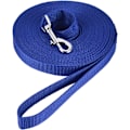 Miniatyrbilde 1 av 3: Hundekobbel, Hundetreningskobbel med håndtak Lang hundekobbel Nylon håndfri stropp for små til store hunder Kjæledyr Gå Jogging 10m * 2.5cm (Blå)