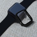 Miniatyrbild 4 av 5: Härdat glas skärmskydd Apple Watch 44 mm Svart Svart Svart