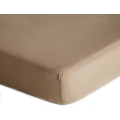 Miniatyrbillede 2 af 5: Super blød muslin-vuggelagen | 130*72*25cm (nude)