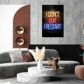 Pikkukuva 2 / 5: Painetut neon-peliposterit, julisteet poikien huoneeseen, poikien huoneen sisustus