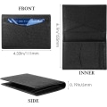 Miniatyrbilde 3 av 5: Kredittkortholder, RFID-blokkering, Bifold ekte skinn herre W