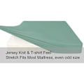 Miniatyrbild 4 av 5: Mjuk stretch queen-size lakan endast - Jersey stickad & mysig T-shirt