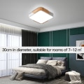 Miniatyrbilde 4 av 5: LED-taklampe 24W taklampe med fjernkontroll justerbar