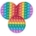 Pikkukuva 3 / 5: Pop Bubble Sormenpäässä Sensoriset Bubble Sensoriset lelut Purista Sensory