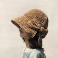 Miniatyrbillede 3 af 5: 2 stk. sammenklappelig bredskygget floppy stråsolhat sommer strandhat f