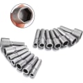 Miniatyrbilde 4 av 5: 14 deler Hex Socket Wrench Adapter for Nuts, Skrutrekker Insert,
