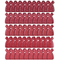 Miniatyrbillede 1 af 5: 50 stk. slibepapir slibeark 10 x korn 40/60/ 80/120/ 2