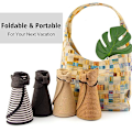 Miniatyrbillede 5 af 5: Visir Straw Beach Sun Hat Bred skygge til kvinder UPF 50+ Summer Prot