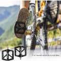Miniatyrbild 5 av 5: MTB BMX cykelpedaler, par om 9/16 nylon breda platta pedaler väg Bi