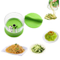 Miniatyrbillede 2 af 5: Håndholdt Spiralizer 3 i 1 Grøntsagsslicer, Veggie Spiral Cutter