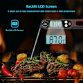 Miniatyrbild 3 av 5: Kötttermometer Sond Digital Mattermometer BBQ Kök Cooki