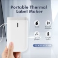Pikkukuva 3 / 5: Tarrakirjoitin teipillä, langaton, Bluetooth, kannettava, Cu