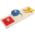 Miniatyrbild 4 av 5: Baby Toy Pussel Färg Multi-Shape Pussel för 6-12 månader,