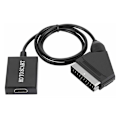 Miniatyrbilde 1 av 5: HDMI til SCART-konverter HD 1080p lyd- og videoadapter for HDMI til