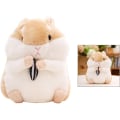 Miniatyrbild 5 av 5: 23cm Brun Gosedjur Hamster Plyschleksak Hamster Gosedjur Docka Söt Ha