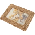 Miniatyrbillede 2 af 5: 1 stk. Flettet fotoramme Rattan fotoramme Kunstharpiks fotorammer Retr
