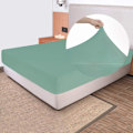 Miniatyrbild 1 av 5: Mjuk stretch queen-size lakan endast - Jersey stickad & mysig T-shirt