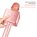 Miniatyrbild 4 av 5: Trådlös Bluetooth Karaoke Mikrofon, 3 i 1 Bärbar Handhållen Ka