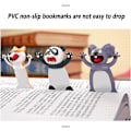 Pikkukuva 4 / 5: 3D-sarjakuvaeläinten kirjanmerkit, hauskat söpöt kirjanmerkit Animal Station