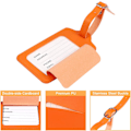 Miniatyrbillede 3 af 5: Bagageetiketter, 2 stk. bagageidentifikationsetiketter,