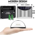 Miniatyrbilde 3 av 5: Solcelle gjerdelys Solcelle hagelys Utendørs LED-lys Solcelle P