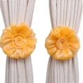 Miniatyrbillede 1 af 3: 1 par blomster gardin slips