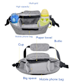 Miniatyrbillede 4 af 5: Baby Stroller Organizer Taske Mummy Blepose Taske Krog Baby Vogn L