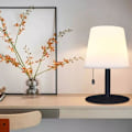 Miniatyrbillede 4 af 4: 1 stk. bordlampe uden varm hvid dæmpbar udendørs bordlampe Rec