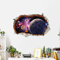 Miniatyrbild 5 av 5: 3D-väggstickers Kosmisk bruten galax Magi Milky Way Space Plane