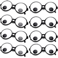 Pikkukuva 1 / 5: 8 paria Googly Eyes -laseja Hauskat silmälasit Jättiläismäiset Googly Eyes