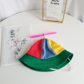 Miniatyrbilde 3 av 5: 1-pakke voksen propell caps baseball caps regnbue topplue lys ir