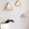 Miniatyrbillede 3 af 5: Sky Raindrop Vedhæng Vuggestue Soveværelse Vindue Væg Tint Krybber Være