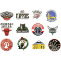 Miniatyrbilde 3 av 5: NBA-klistremerker (50 ark) NBA-basket for smarttelefoner, sykler