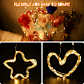 Miniatyrbild 3 av 5: LED-slingor, 2M 20LED ljusslingor IP65 Vattentät LED Garl