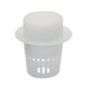 Miniatyrbillede 1 af 5: 10 stk. 60mm Hydroponics Net Pot Mesh Kurv Børnehave Bomuld Planti