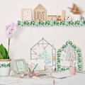 Miniatyrbillede 3 af 5: 2 stk 10m x 7,6 cm Borders Stickers Board Border Border Trim