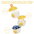 Miniatyrbilde 4 av 5: Babymelkpulverdispenser, Babymelkpulverbeholdere for reiseoppbevaring