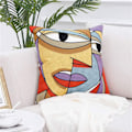 Miniatyrbilde 3 av 5: Picasso Art Square Broderte Putetrekk 45 x 45 cm 4stk