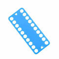 Miniatyrbilde 1 av 3: Broderigarnorganisator, 2 stk. Krysssting Garnholder, Plast
