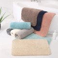 Miniatyrbilde 2 av 3: Lang, myk, sklisikker, absorberende, maskinvaskbar mikrofiber badematte, tykk, myk, 40x60cm, blå