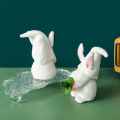 Miniatyrbild 4 av 5: Påsk Gnome Bordsdekoration Tecknad Docka Semester Scen Dekor