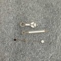 Miniatyrbild 4 av 5: NH35/36/4R/7S Silver Edge Watch Hands Tre Pin Pointer med Grön