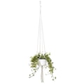 Pikkukuva 4 / 5: Makramee-amppeli - 120 cm Valkoinen